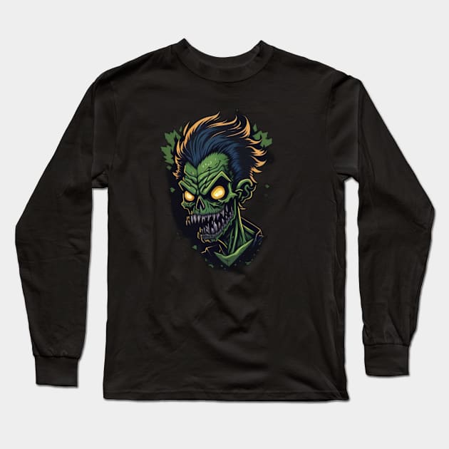 Korean zombie Long Sleeve T-Shirt by Rizstor